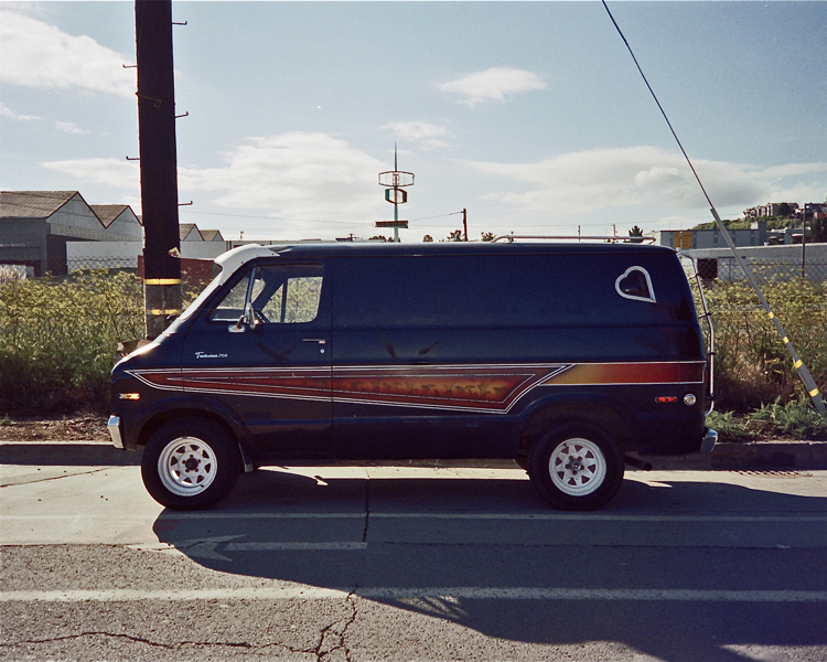 Black Tradesman with Orange Stripe Potrero Hill, San Francisco Fall, 1997