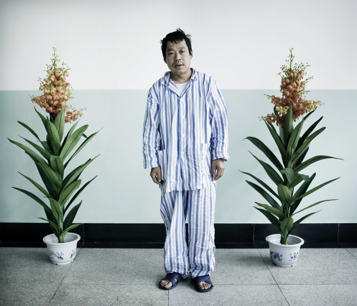 A mine accident survivor in the hospital. China produced 35 percent of the worldÕs coal in 2008, but reported 80 percent of the total deaths in coal mine accidents.
